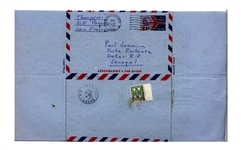 Hunter S. Thompson Letter Signed ''Thompson'' -- ''...It was decent sitting there with...my kid running around like a little animal in the sun...''